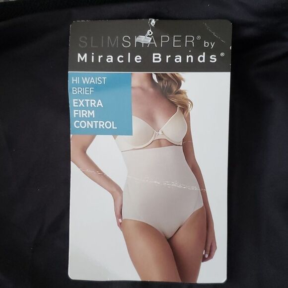 HI Waist Brief Slimshaper by Miracle Brands NWT - Picture 8 of 10